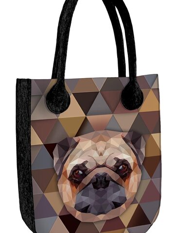 Potešte sa týmto kúskom Dedoles Kabelka na rameno City Antracit - Mopslík